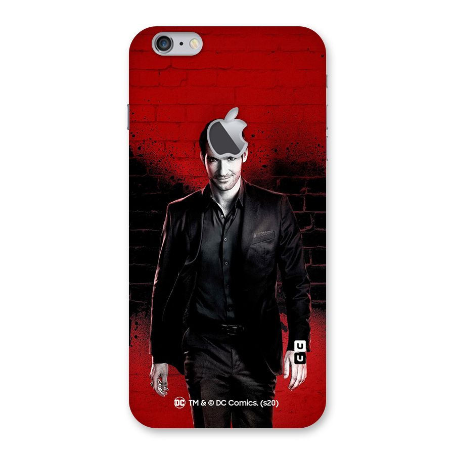 Lucifer Morningstar Wings Shadow Back Case for iPhone 6 Plus 6S Plus Logo Cut