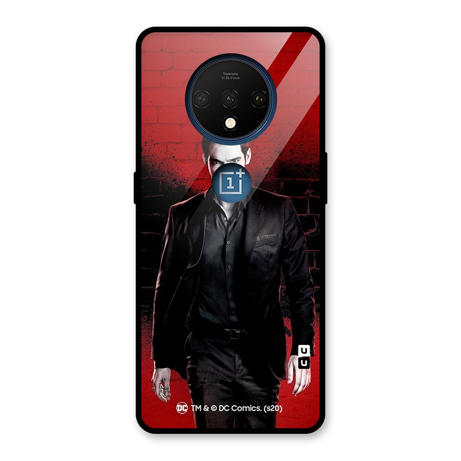 Lucifer Morningstar Wings Shadow Glass Back Case for OnePlus 7T