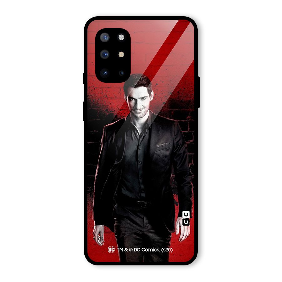 Lucifer Morningstar Wings Shadow Glass Back Case for OnePlus 8T
