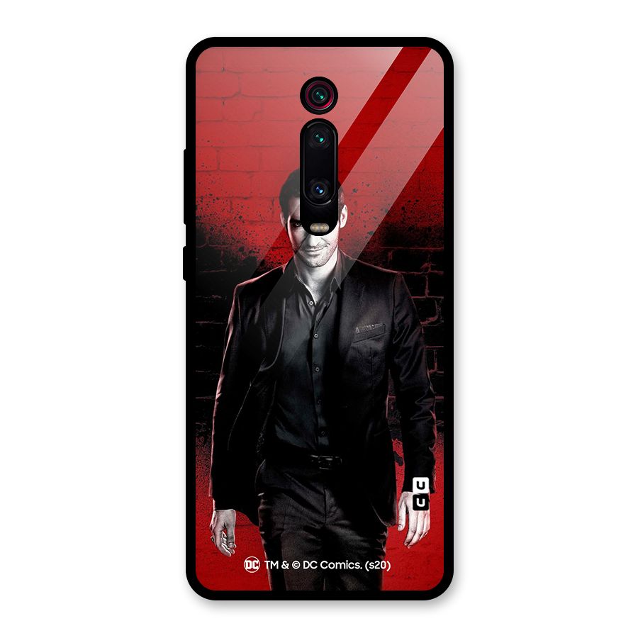 Lucifer Morningstar Wings Shadow Glass Back Case for Redmi K20