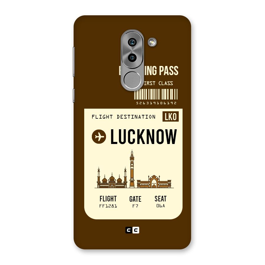 Lucknow Boarding Pass Back Case for Honor 6X