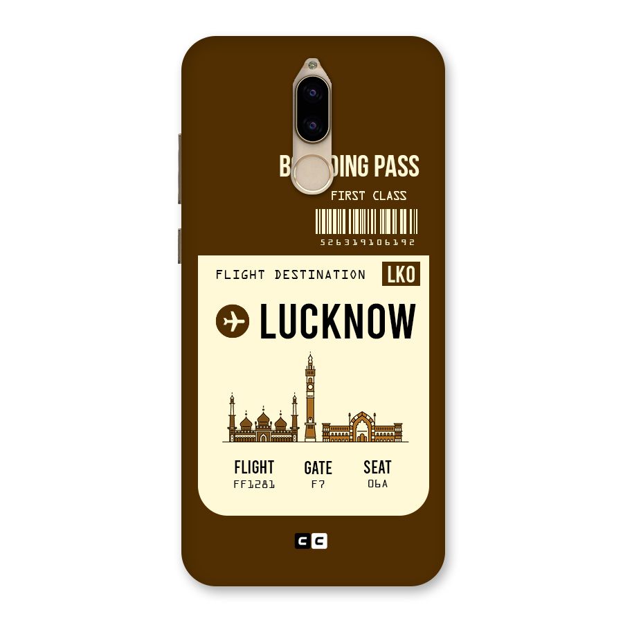 Lucknow Boarding Pass Back Case for Honor 9i