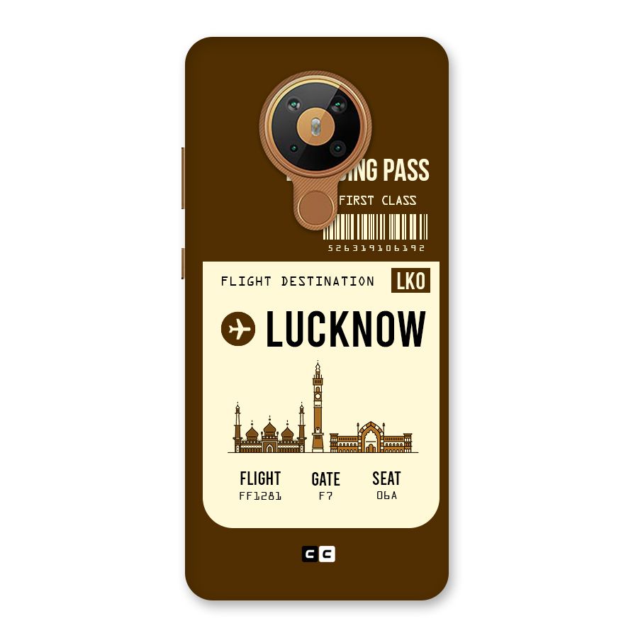 Lucknow Boarding Pass Back Case for Nokia 5.3