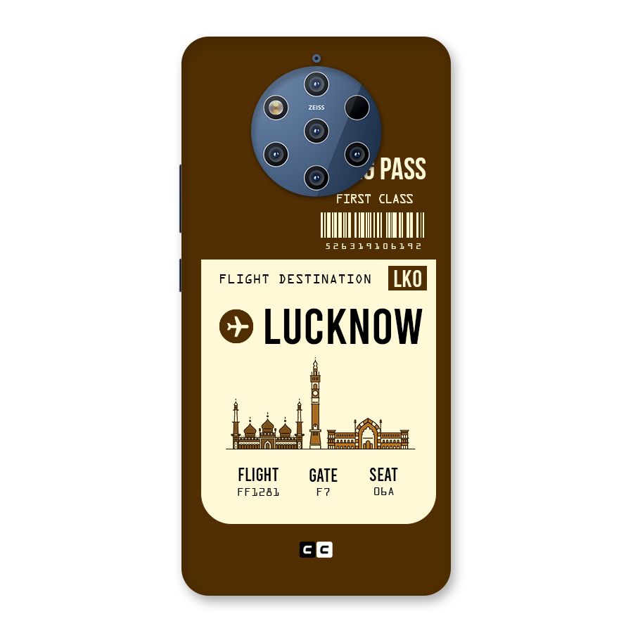 Lucknow Boarding Pass Back Case for Nokia 9 PureView