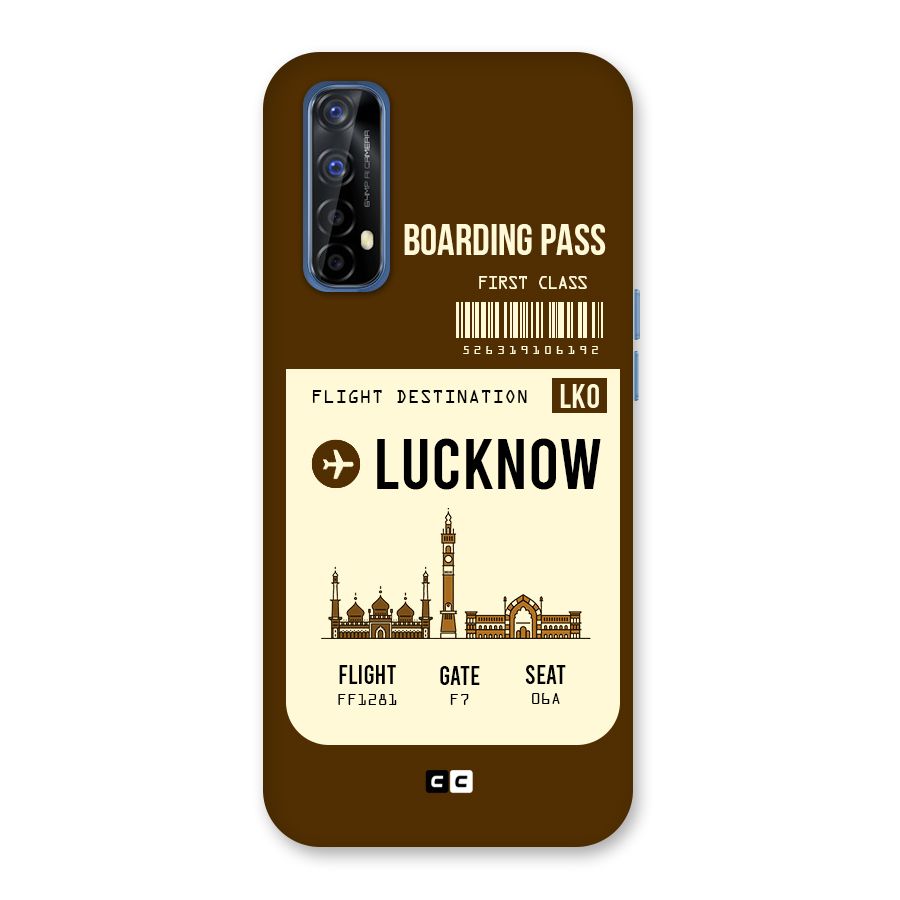 Lucknow Boarding Pass Back Case for Realme Narzo 20 Pro