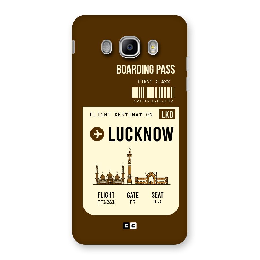 Lucknow Boarding Pass Back Case for Samsung Galaxy J5 2016