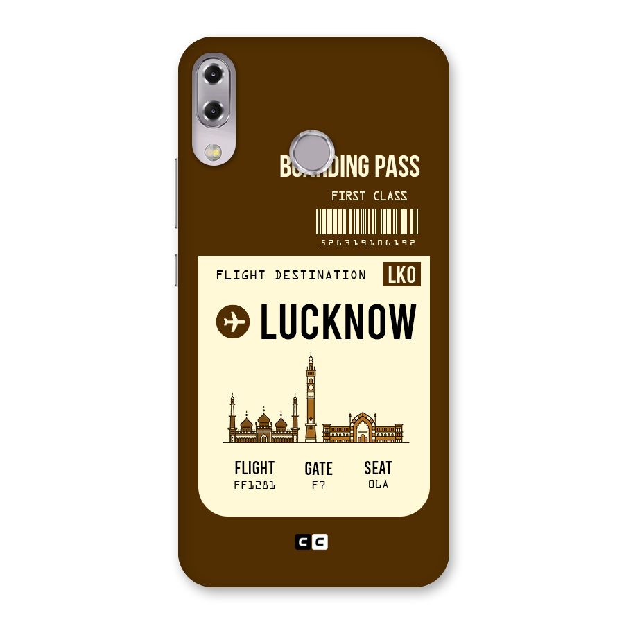 Lucknow Boarding Pass Back Case for Zenfone 5Z