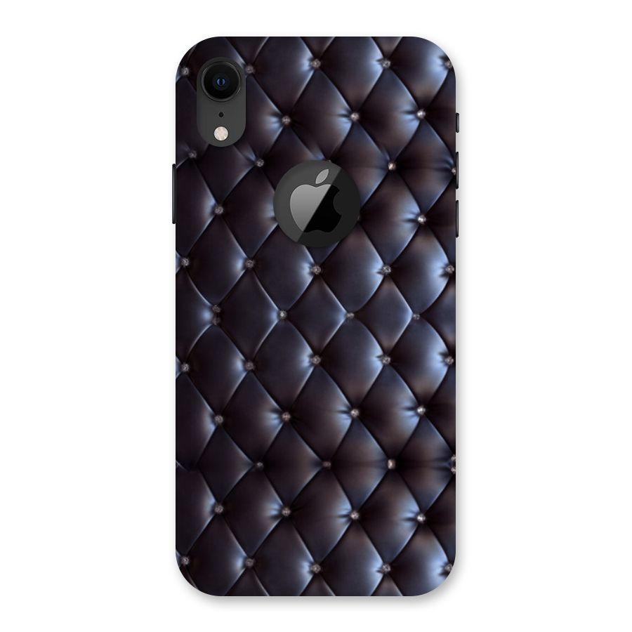 Luxury Pattern Back Case for iPhone XR Logo Cut