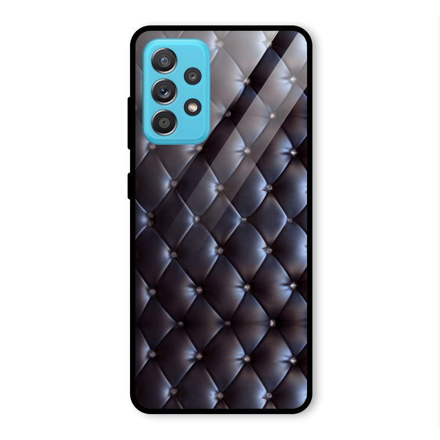 Luxury Pattern Glass Back Case for Galaxy A52s 5G