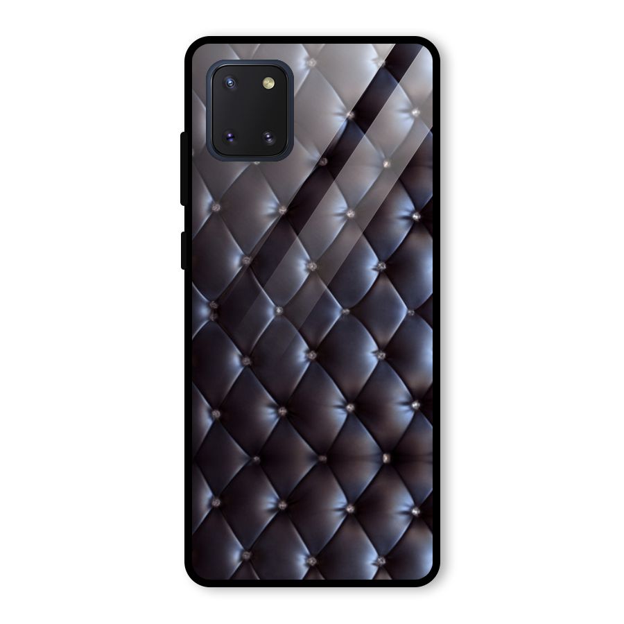 Luxury Pattern Glass Back Case for Galaxy Note 10 Lite