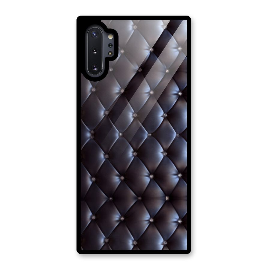 Luxury Pattern Glass Back Case for Galaxy Note 10 Plus