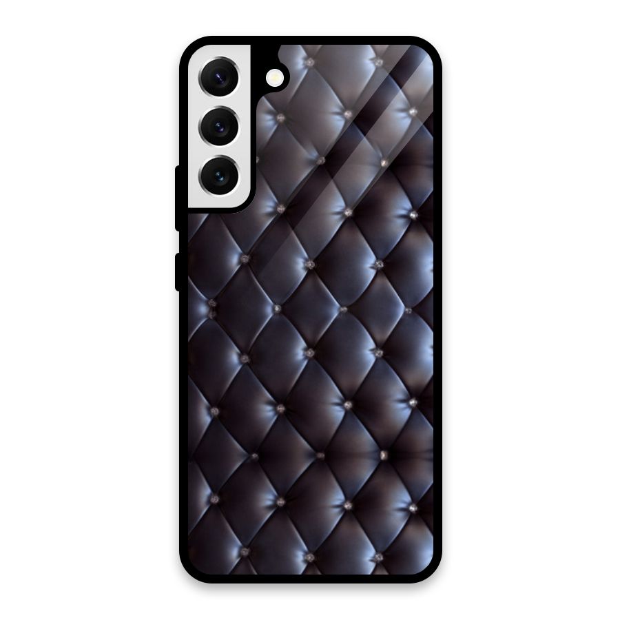 Luxury Pattern Glass Back Case for Galaxy S22 Plus 5G