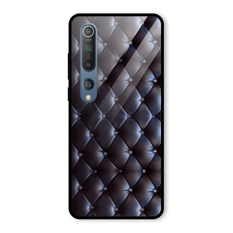 Luxury Pattern Glass Back Case for Mi 10