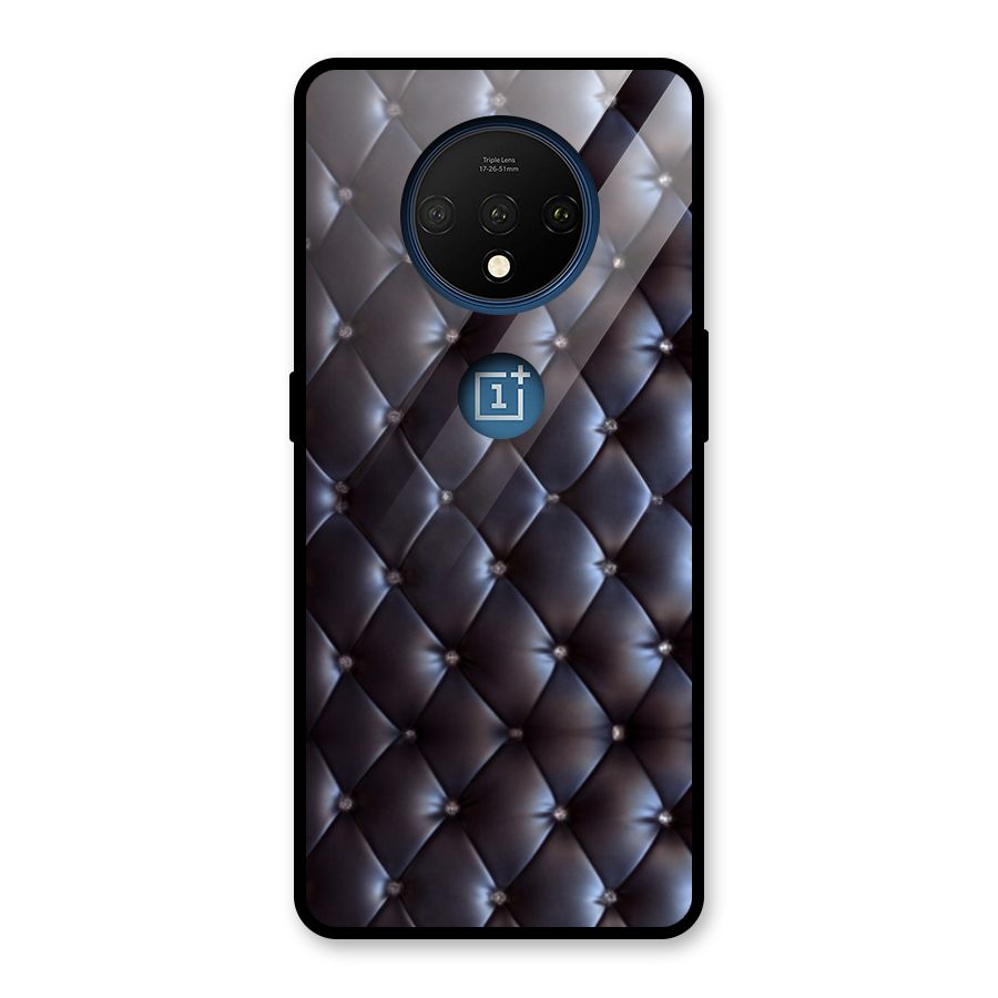 Luxury Pattern Glass Back Case for OnePlus 7T