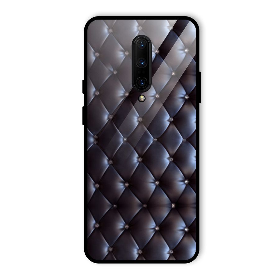 Luxury Pattern Glass Back Case for OnePlus 7 Pro