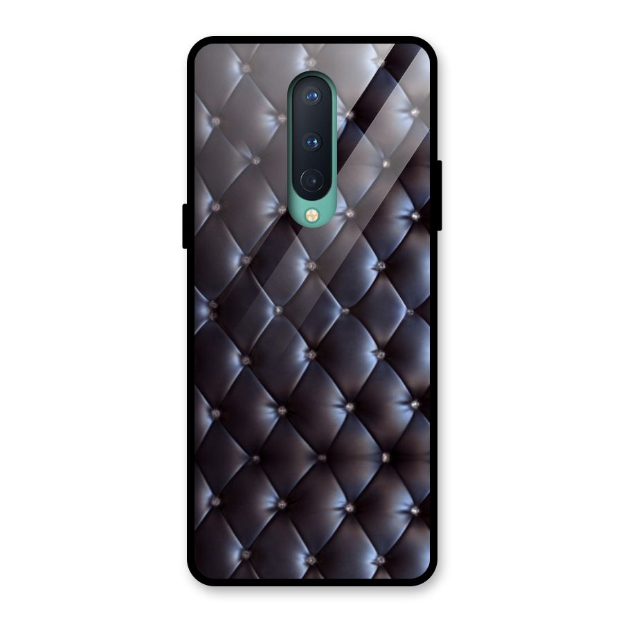Luxury Pattern Glass Back Case for OnePlus 8