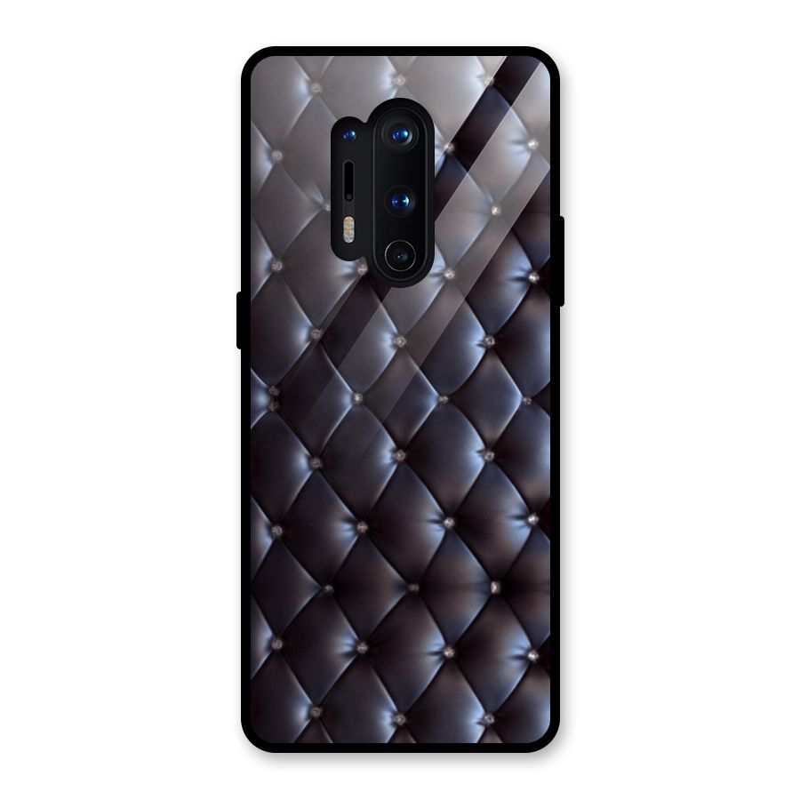 Luxury Pattern Glass Back Case for OnePlus 8 Pro