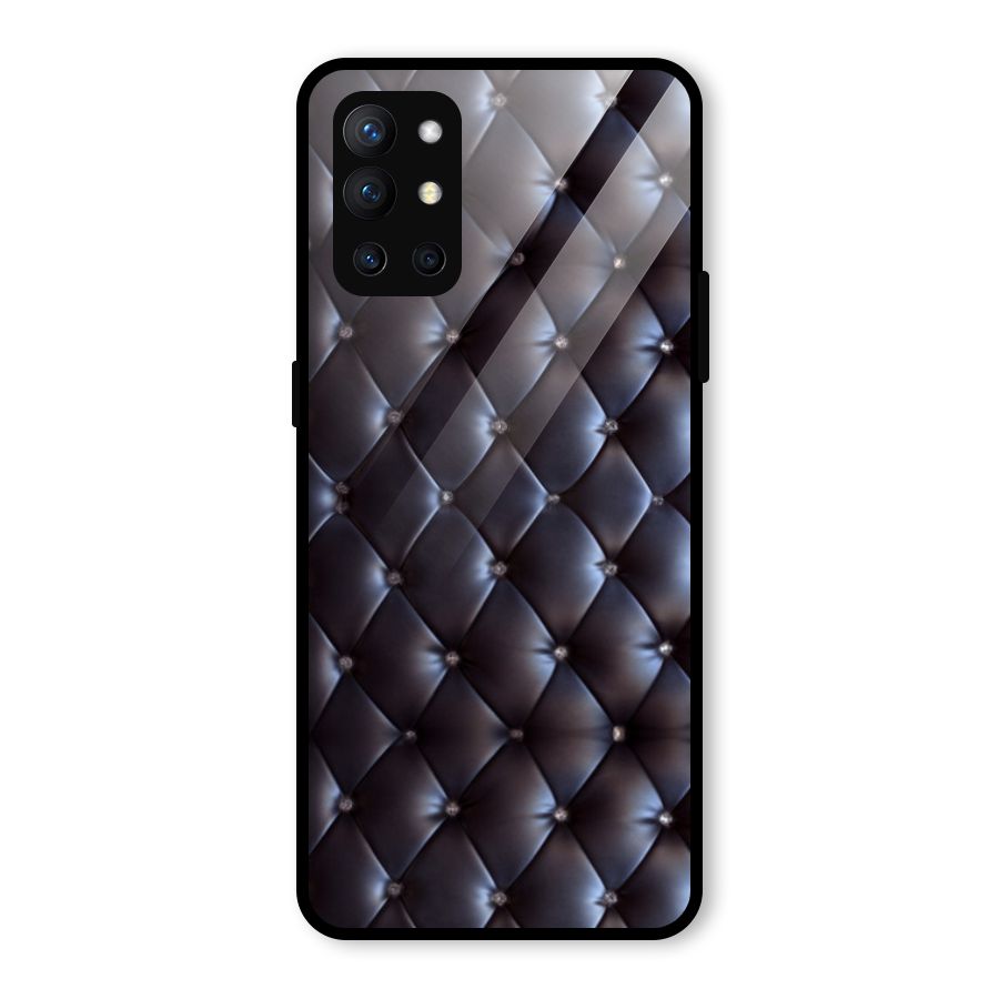 Luxury Pattern Glass Back Case for OnePlus 9R