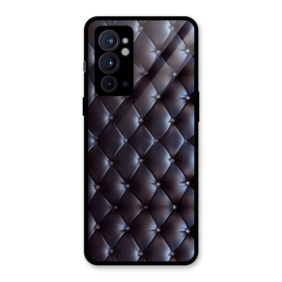 Luxury Pattern Glass Back Case for OnePlus 9RT 5G