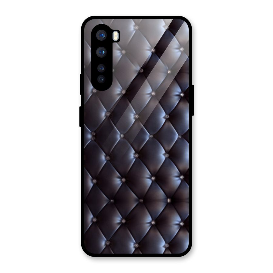 Luxury Pattern Glass Back Case for OnePlus Nord