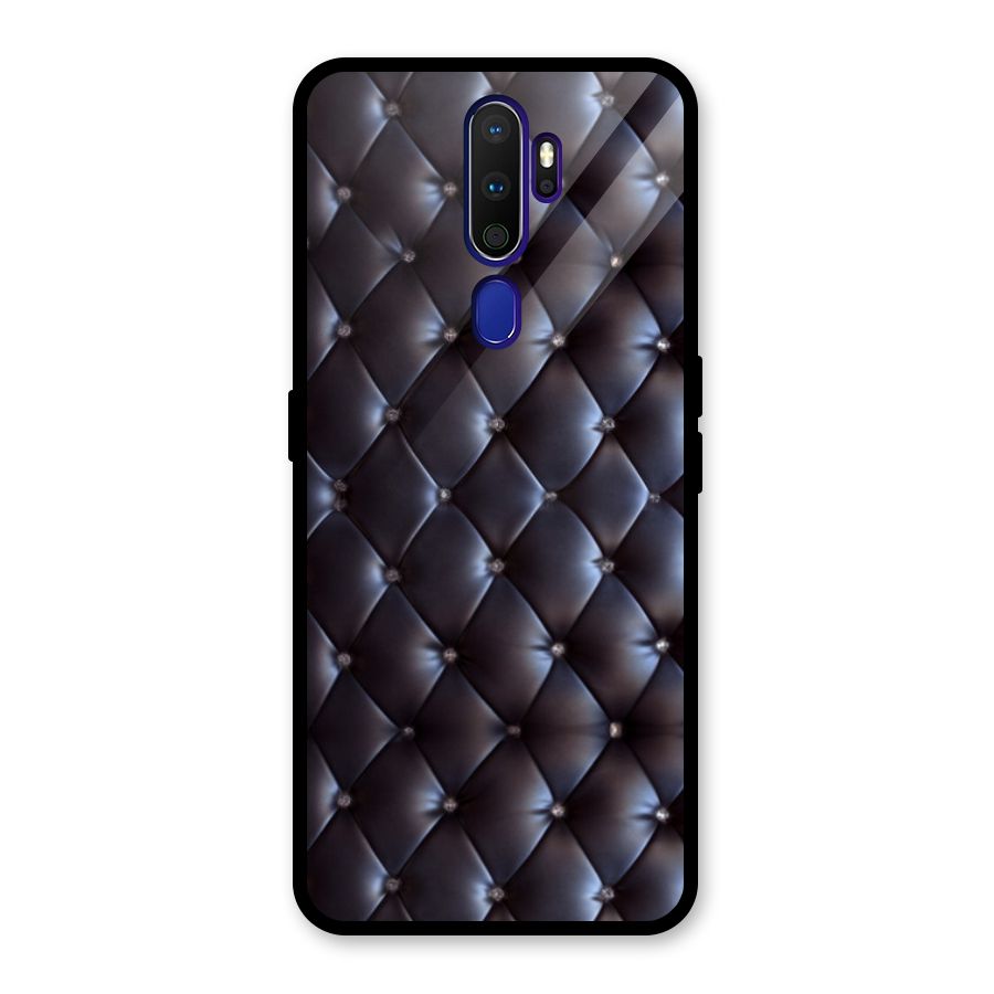 Luxury Pattern Glass Back Case for Oppo A9 (2020)