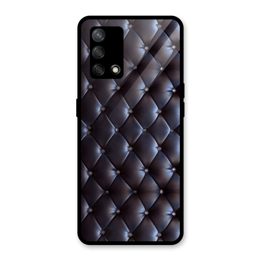 Luxury Pattern Glass Back Case for Oppo F19