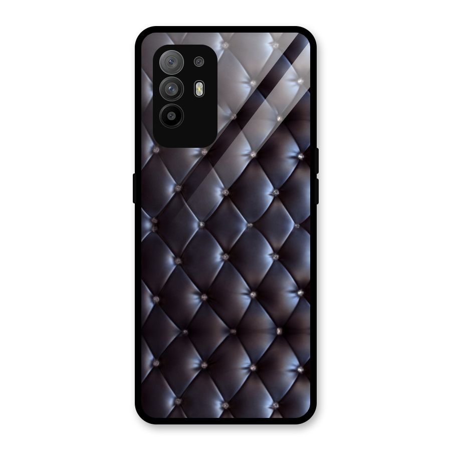 Luxury Pattern Glass Back Case for Oppo F19 Pro Plus 5G