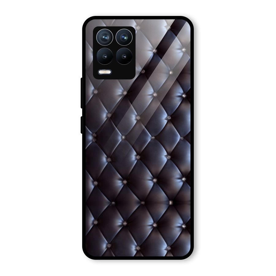 Luxury Pattern Glass Back Case for Realme 8