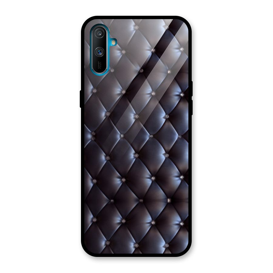 Luxury Pattern Glass Back Case for Realme C3