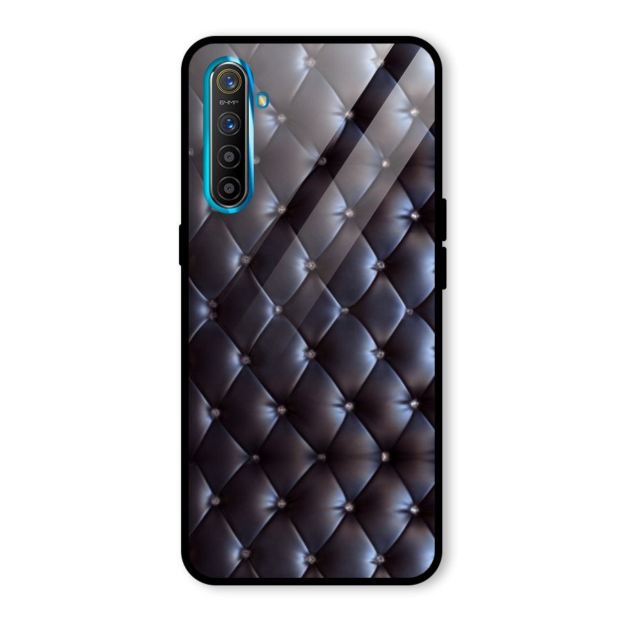 Luxury Pattern Glass Back Case for Realme X2