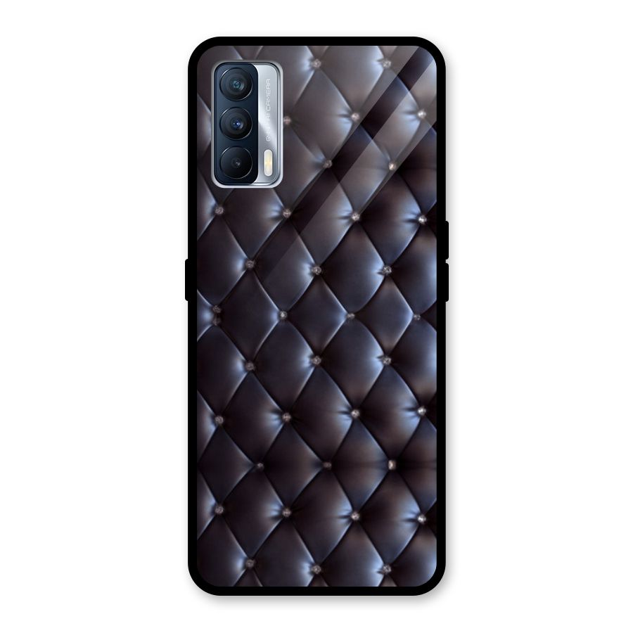 Luxury Pattern Glass Back Case for Realme X7