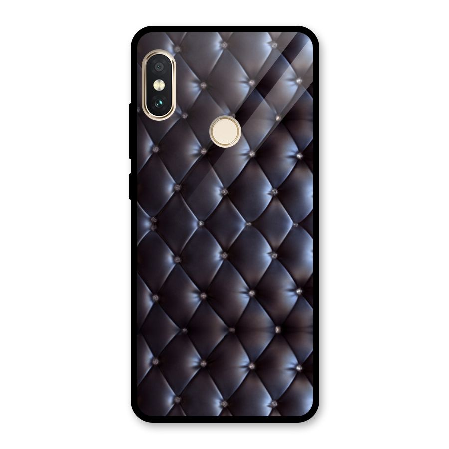 Luxury Pattern Glass Back Case for Redmi Note 5 Pro