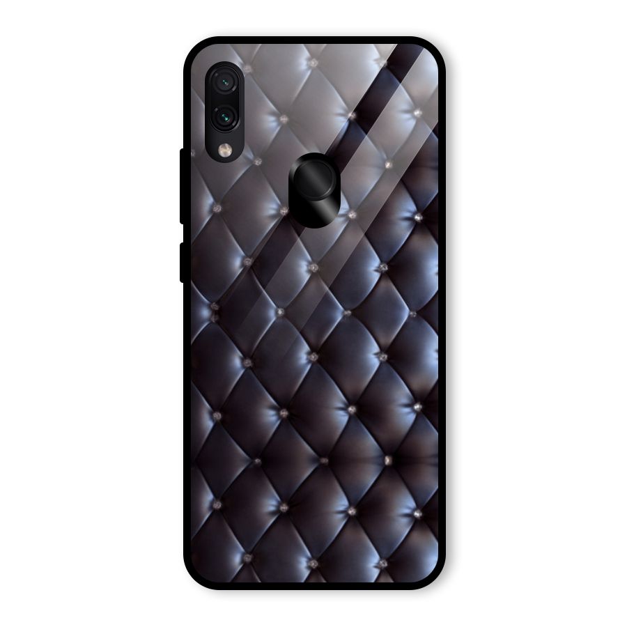 Luxury Pattern Glass Back Case for Redmi Note 7 Pro