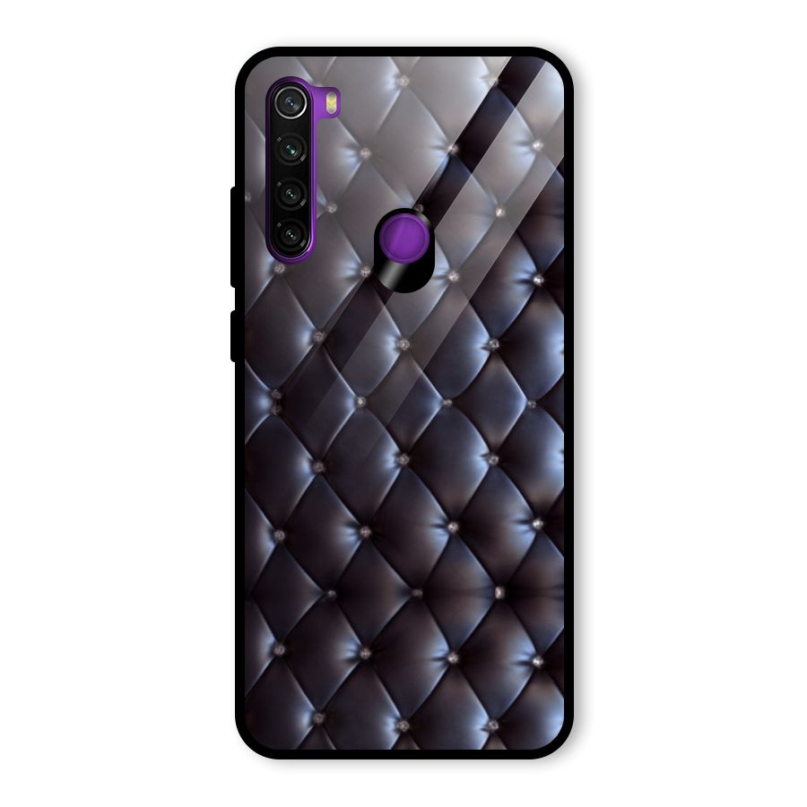 Luxury Pattern Glass Back Case for Redmi Note 8