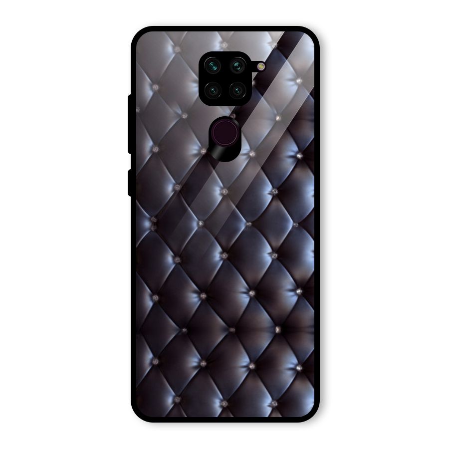 Luxury Pattern Glass Back Case for Redmi Note 9