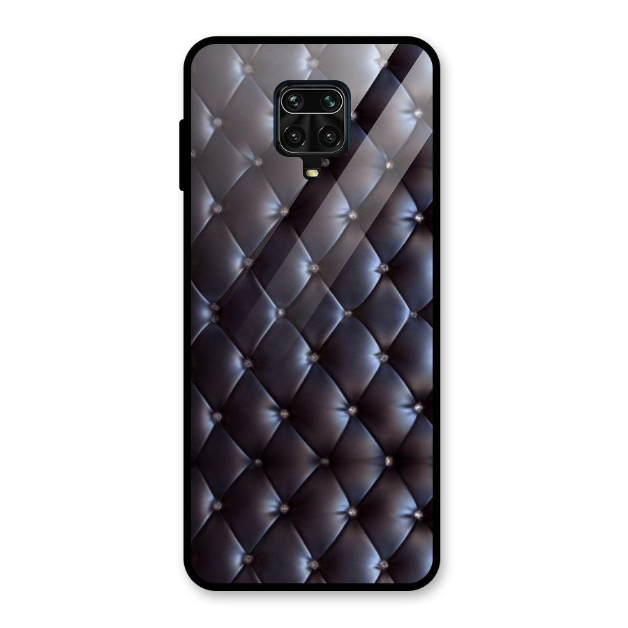 Luxury Pattern Glass Back Case for Redmi Note 9 Pro