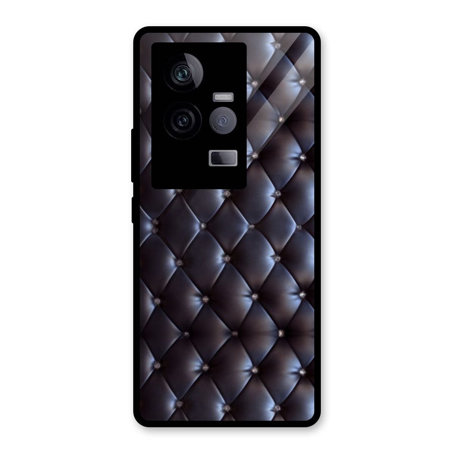 Luxury Pattern Glass Back Case for Vivo iQOO 11 5G