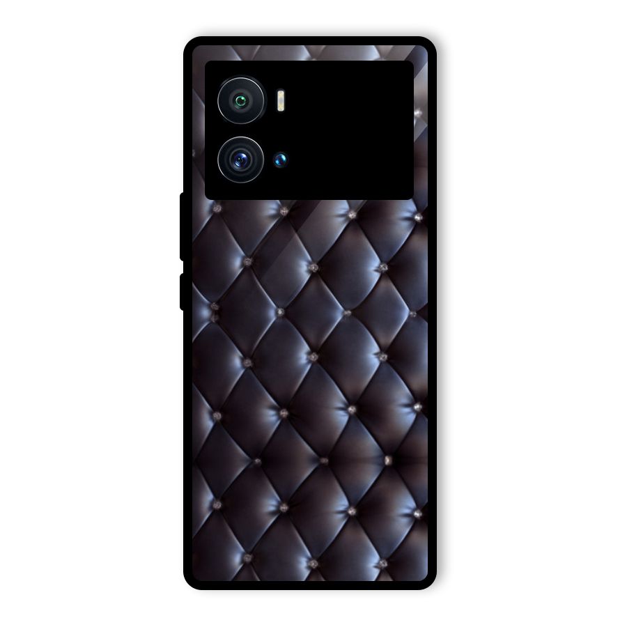 Luxury Pattern Glass Back Case for Vivo iQOO 9 Pro