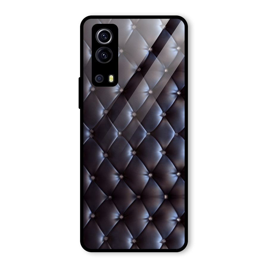 Luxury Pattern Glass Back Case for Vivo iQOO Z3