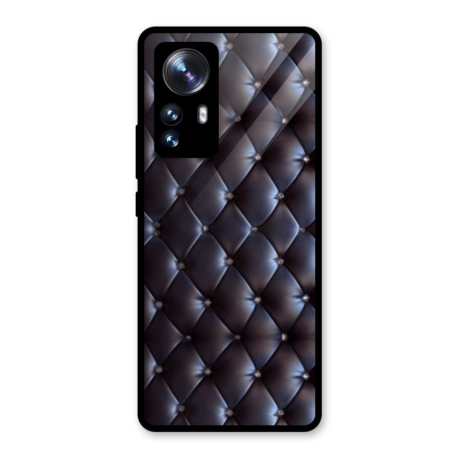 Luxury Pattern Glass Back Case for Xiaomi 12 Pro
