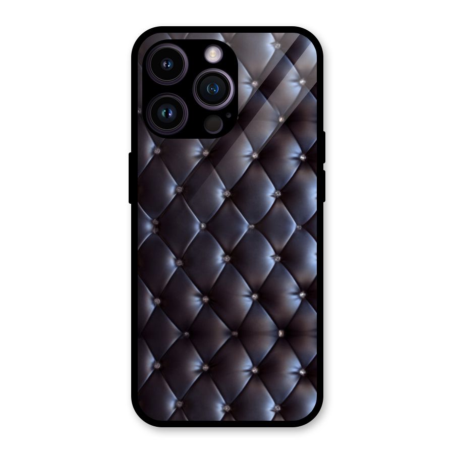 Luxury Pattern Glass Back Case for iPhone 14 Pro Max