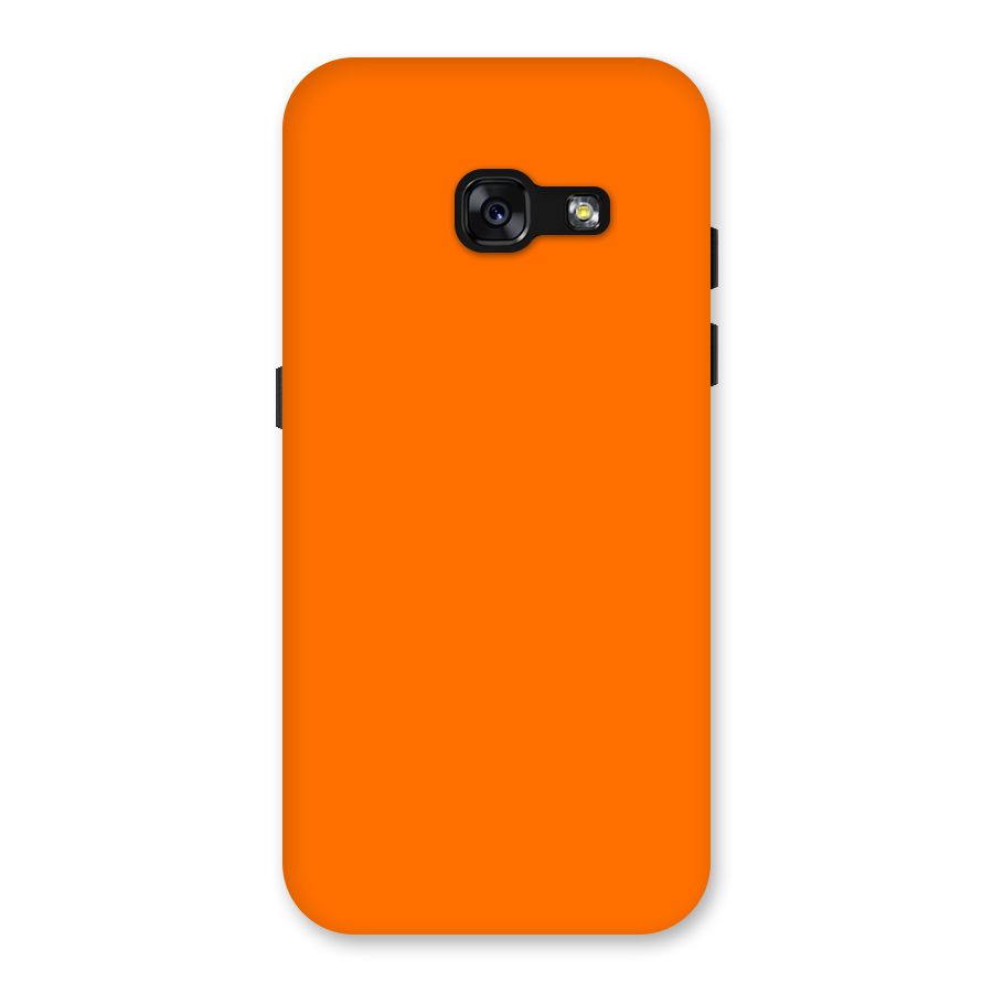Mac Orange Back Case for Galaxy A3 (2017)