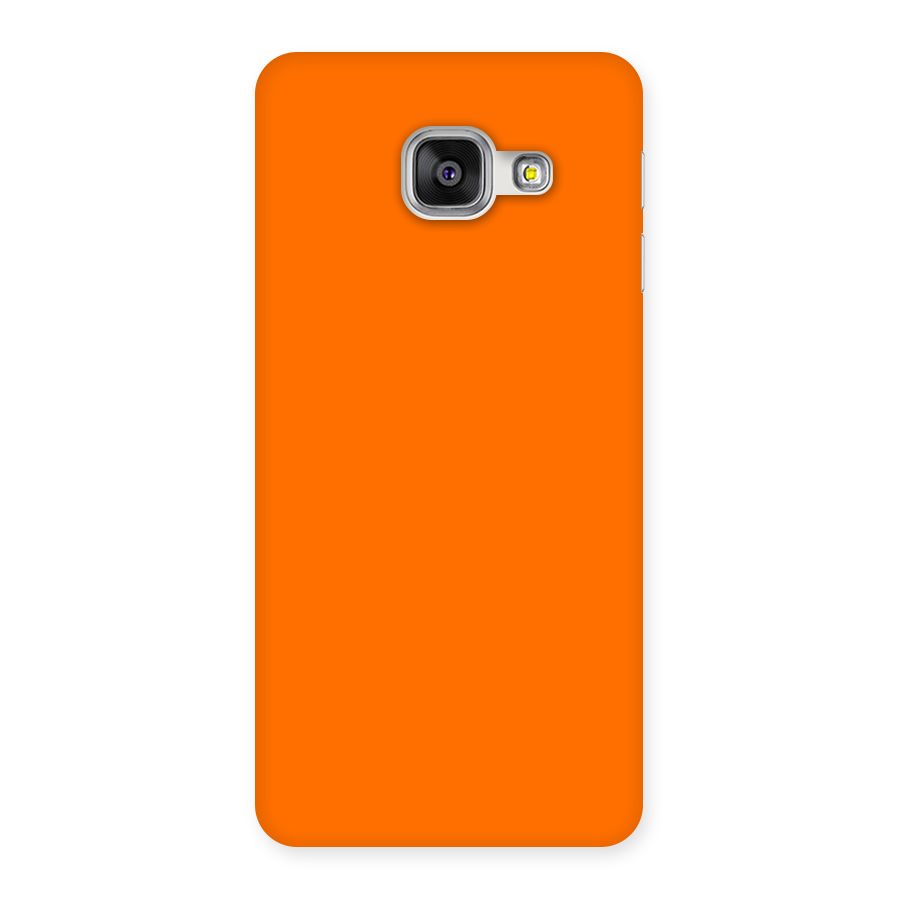 Mac Orange Back Case for Galaxy A3 2016