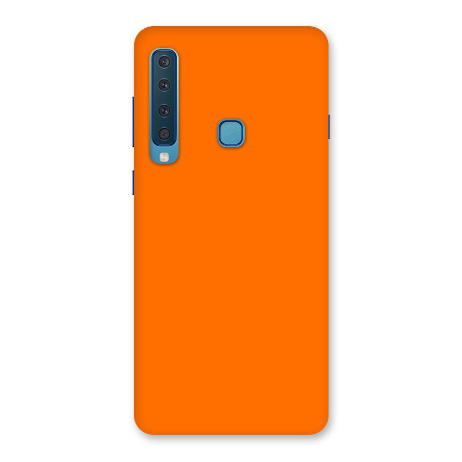 Mac Orange Back Case for Galaxy A9 (2018)