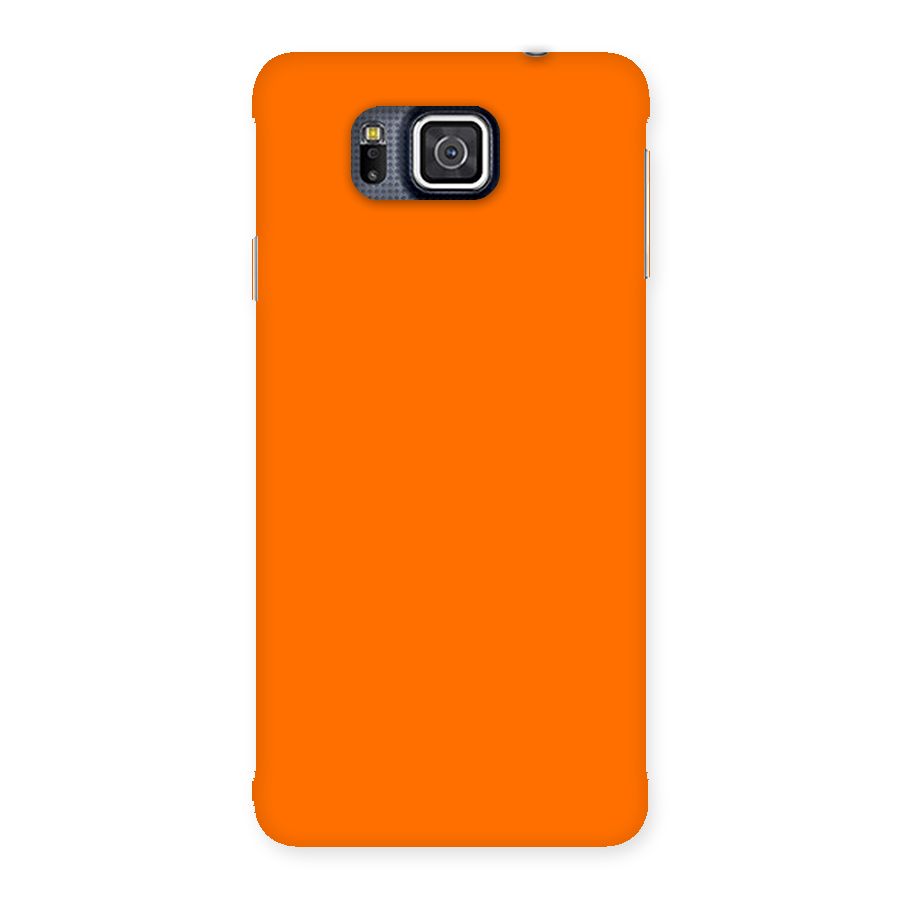 Mac Orange Back Case for Galaxy Alpha