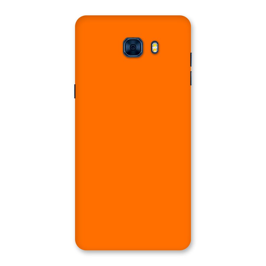 Mac Orange Back Case for Galaxy C7 Pro