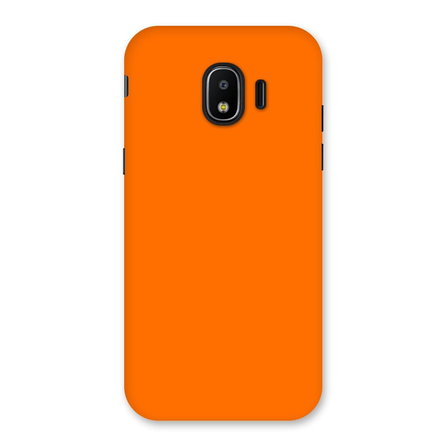 Mac Orange Back Case for Galaxy J2 Pro 2018