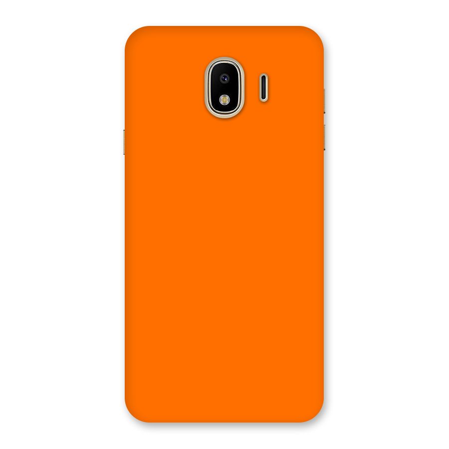 Mac Orange Back Case for Galaxy J4