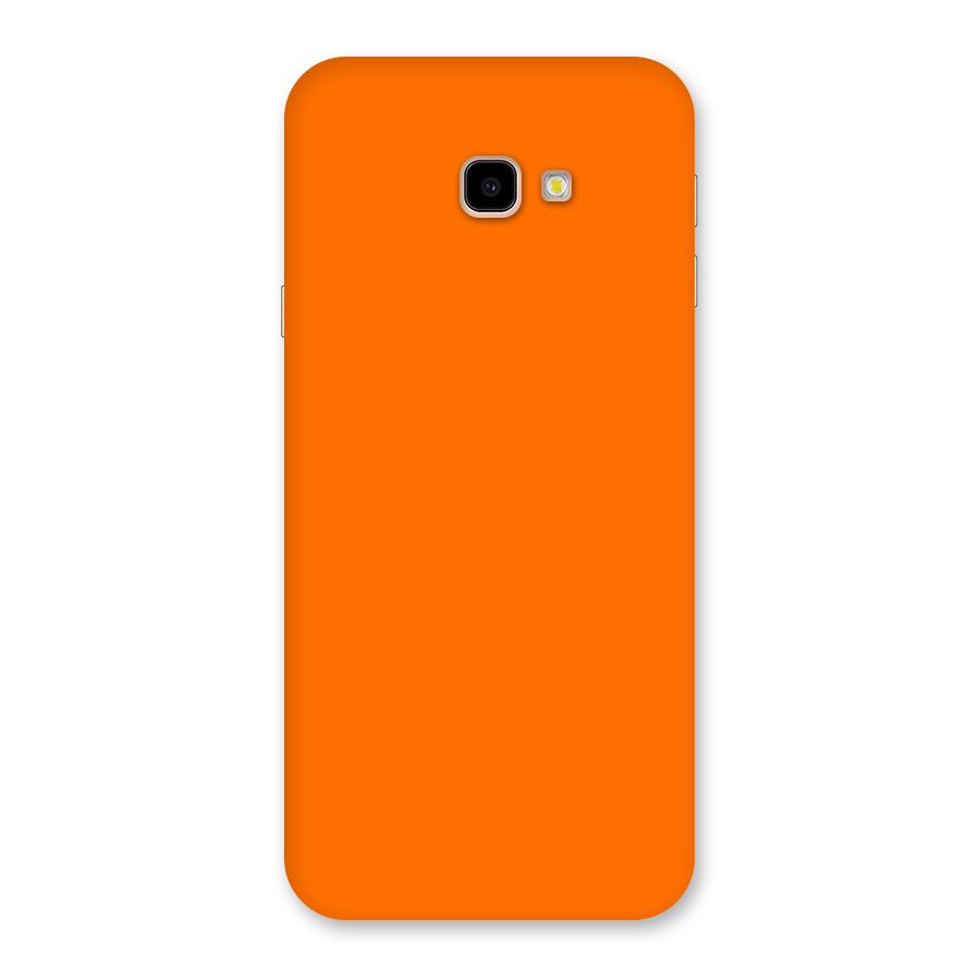 Mac Orange Back Case for Galaxy J4 Plus