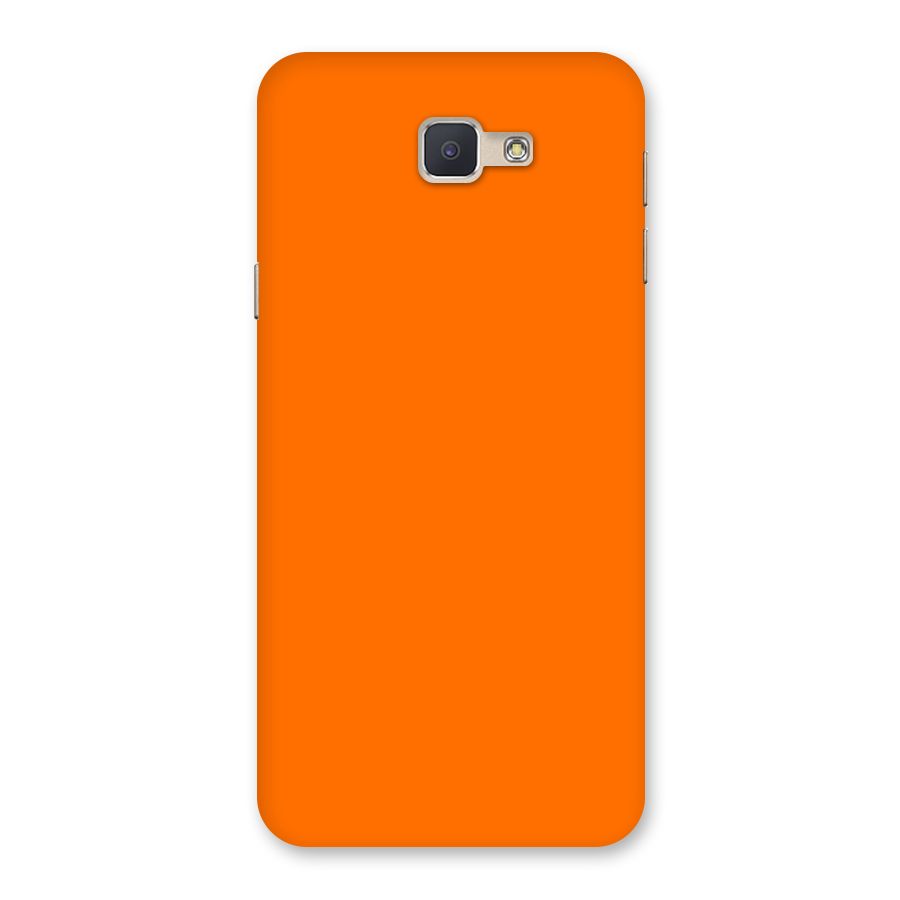 Mac Orange Back Case for Galaxy J5 Prime